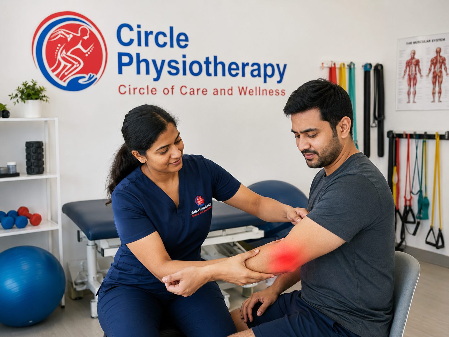 Tennis Elbow treatment at Circle Physiotherapy